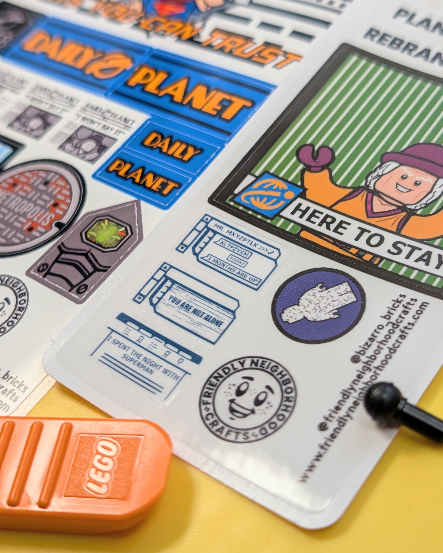 "PLANET REBRAND" Stickers