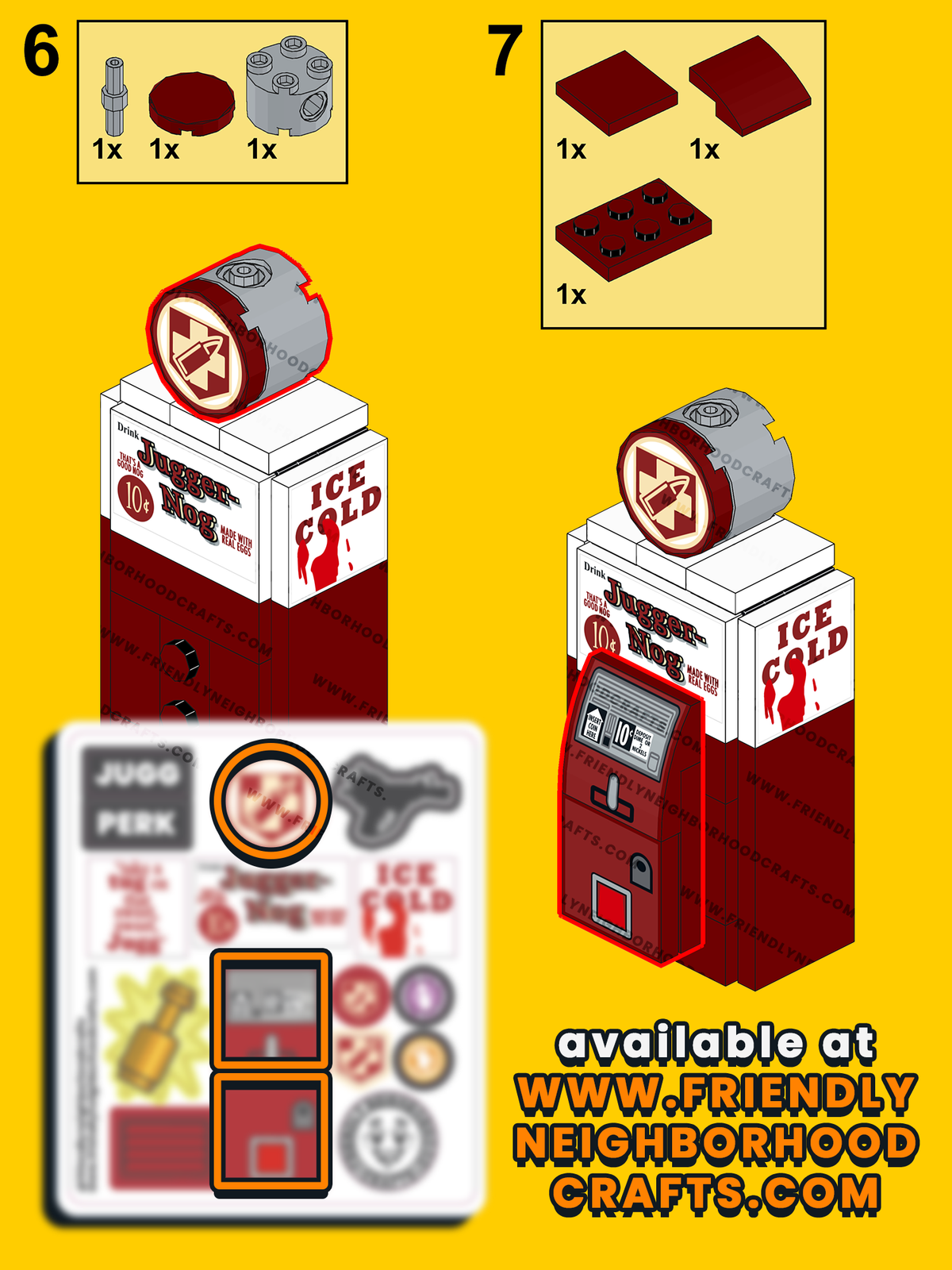 "JUGG PERK" Stickers