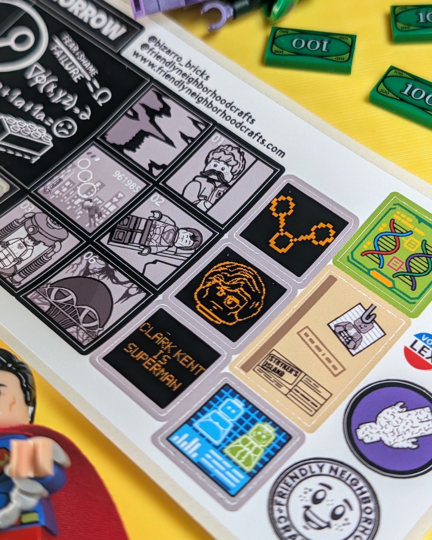 "LAB OF TOMORROW" Stickers