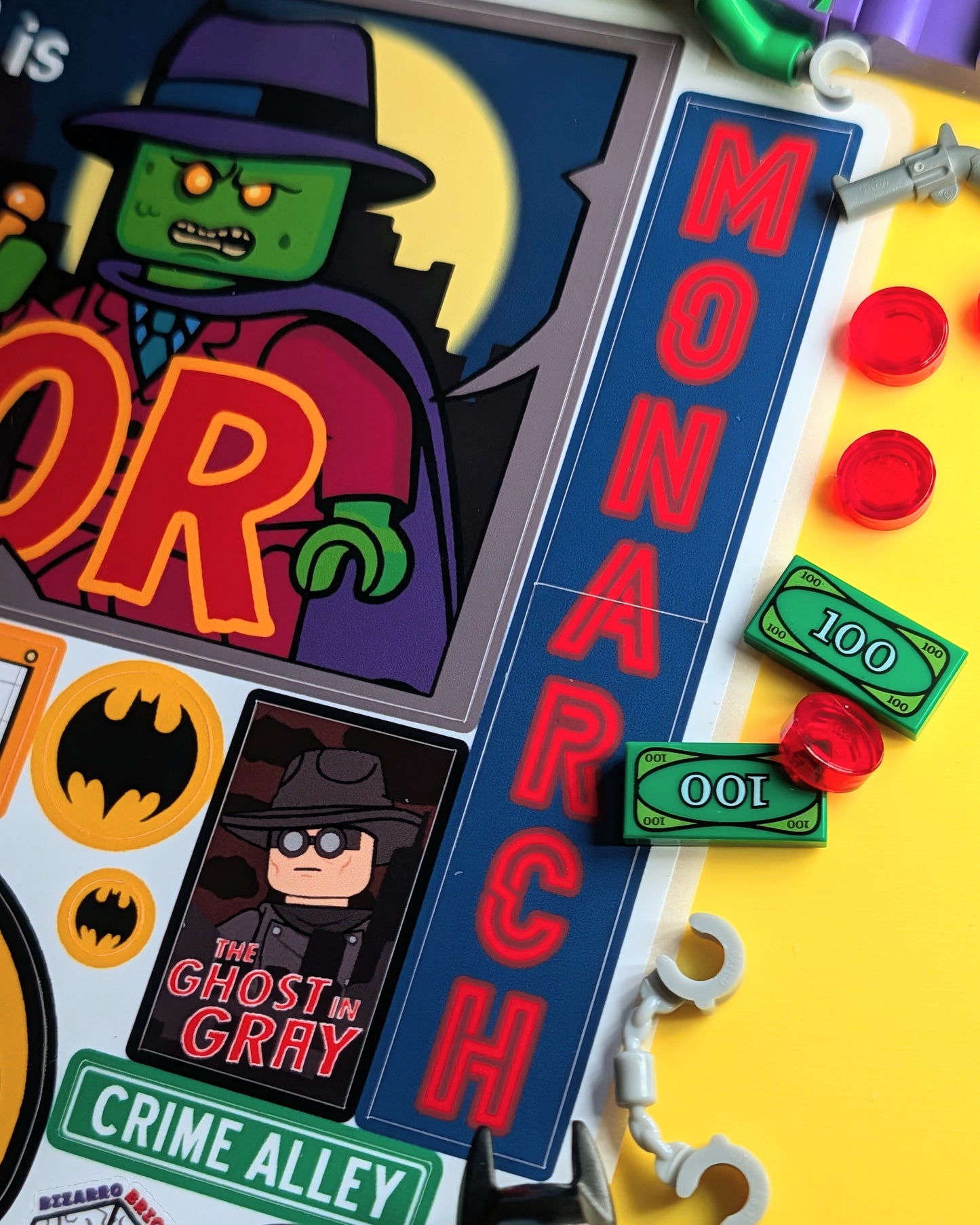 "MONARCH" Stickers