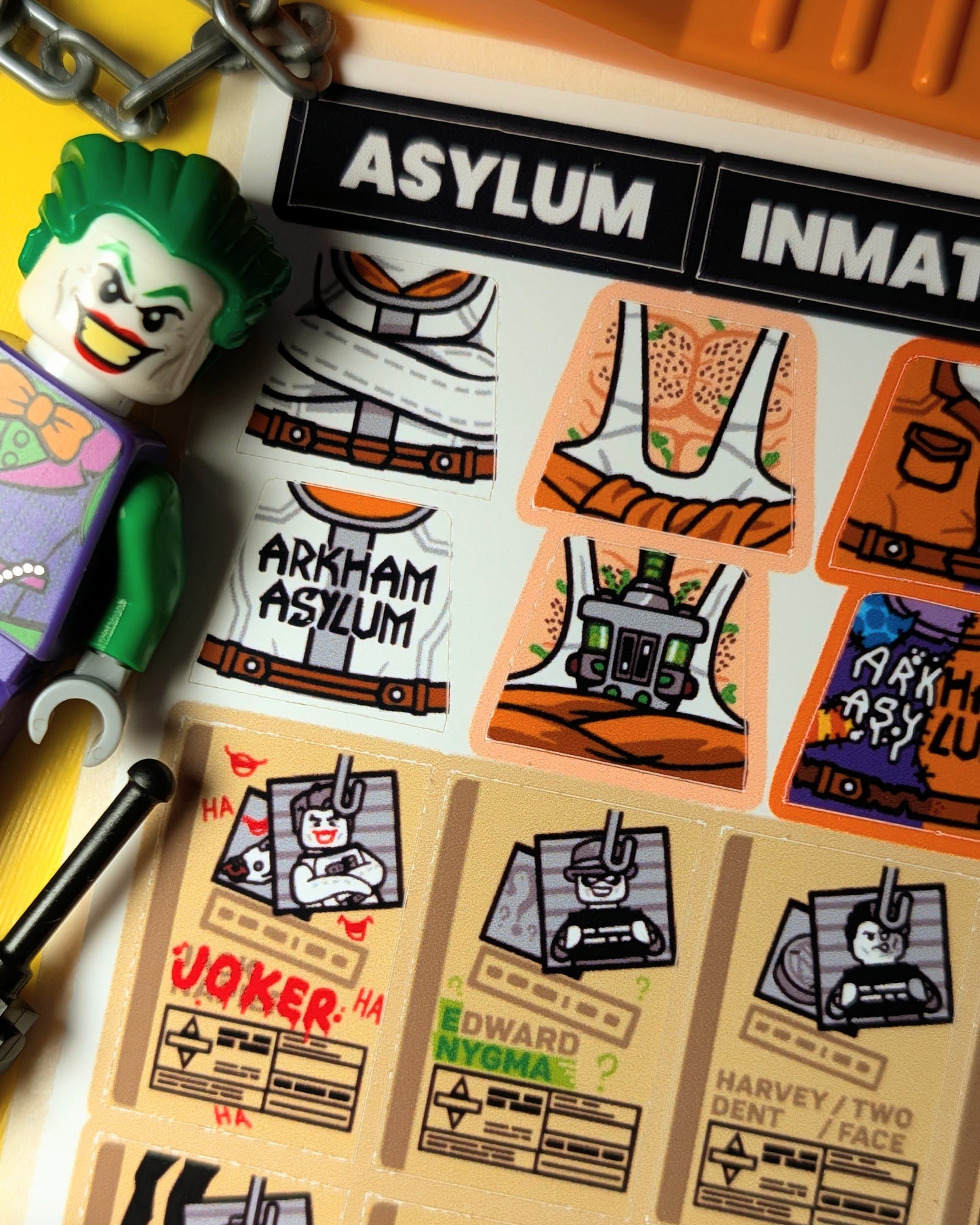 "ASYLUM INMATES" Stickers
