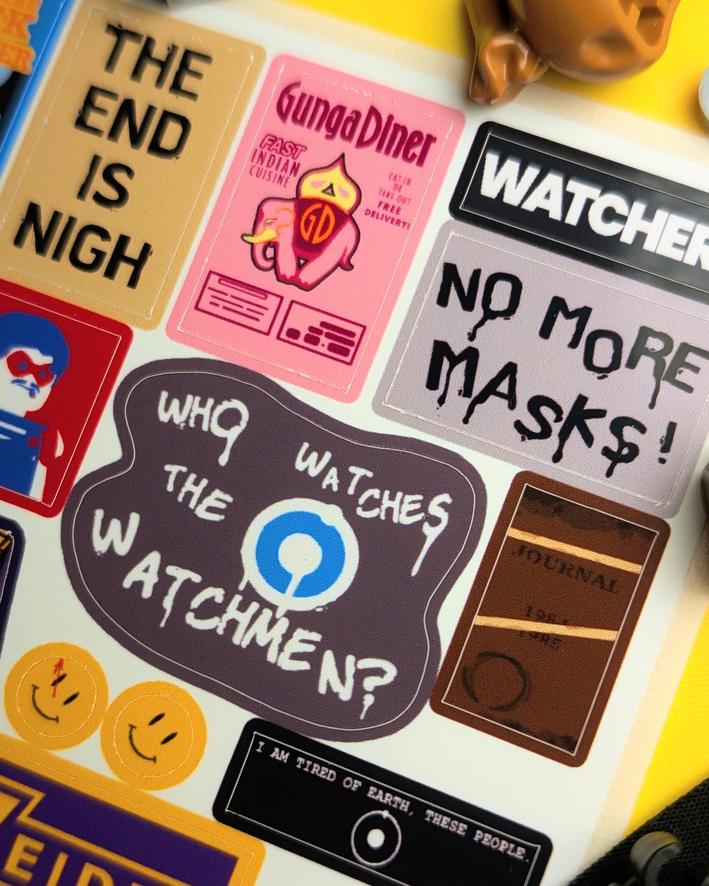 "WATCHERS" Stickers