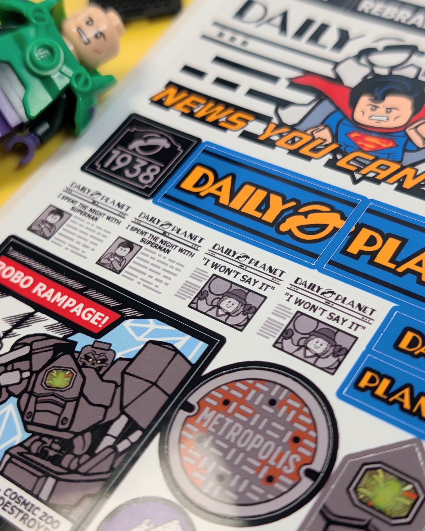 "PLANET REBRAND" Stickers