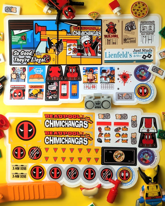 "ULTIMATE MARVELOUS BUNDLE" (2 Sticker Sheets + Instructions)