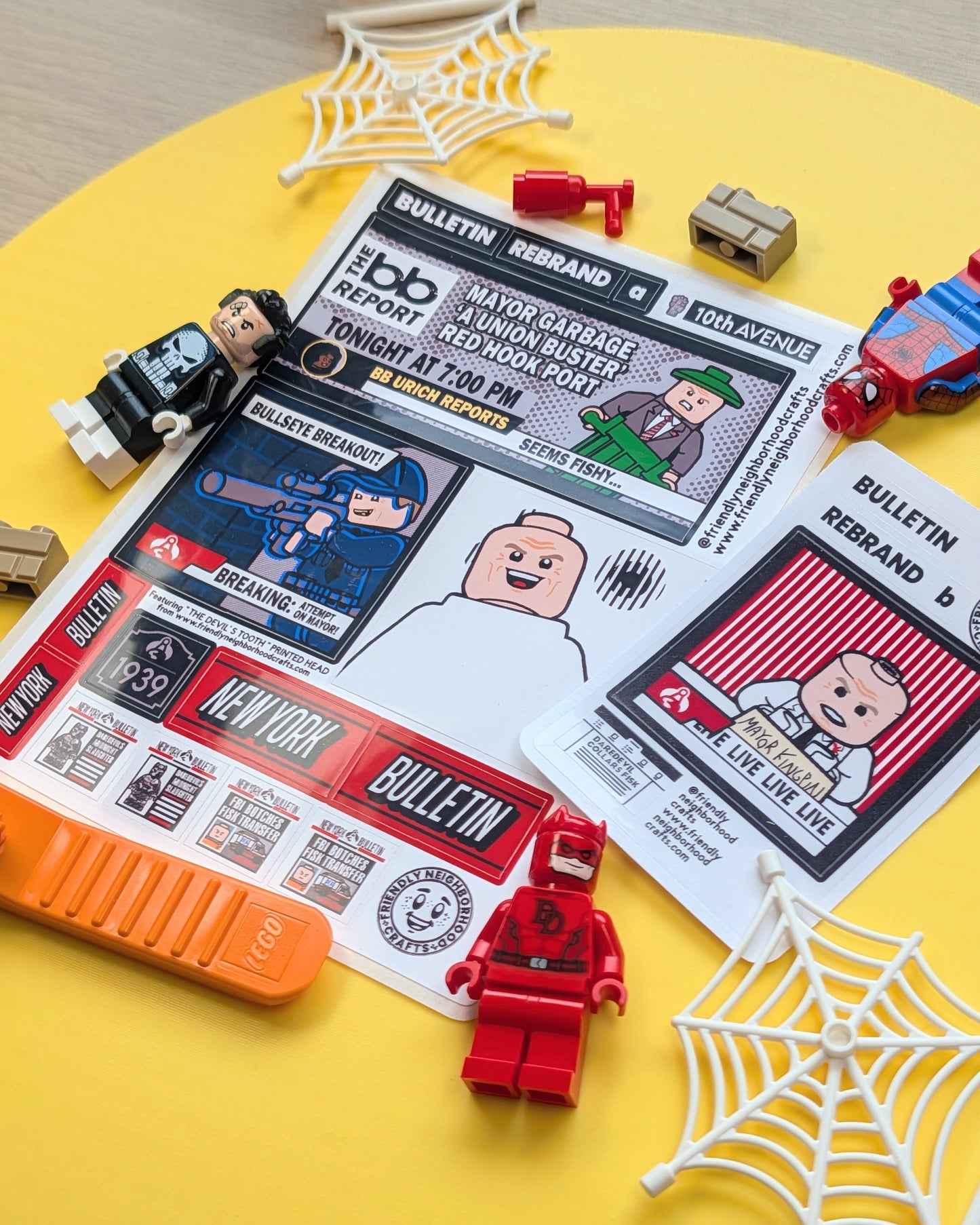 "BULLETIN REBRAND" Stickers