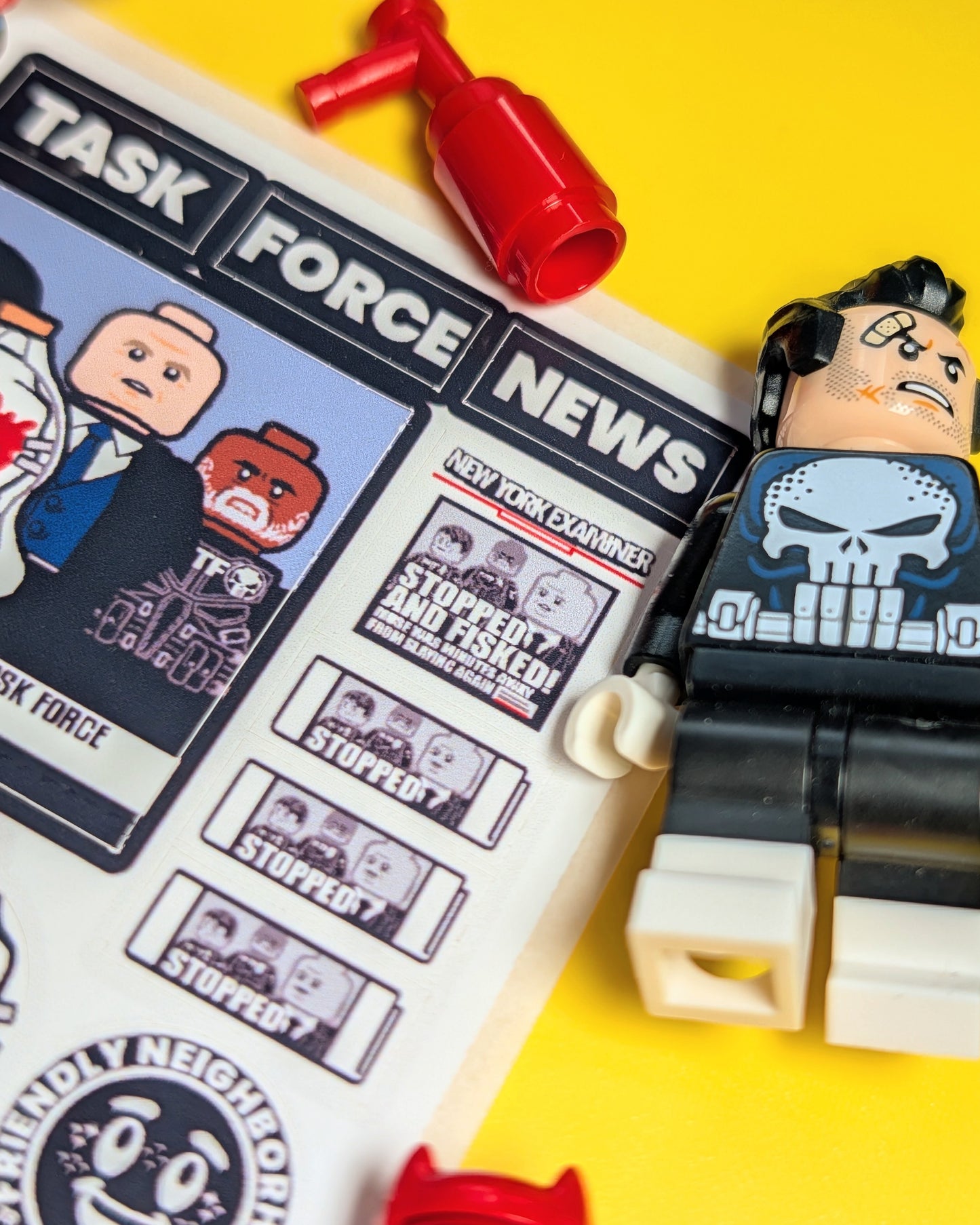 "TASK FORCE NEWS" Stickers