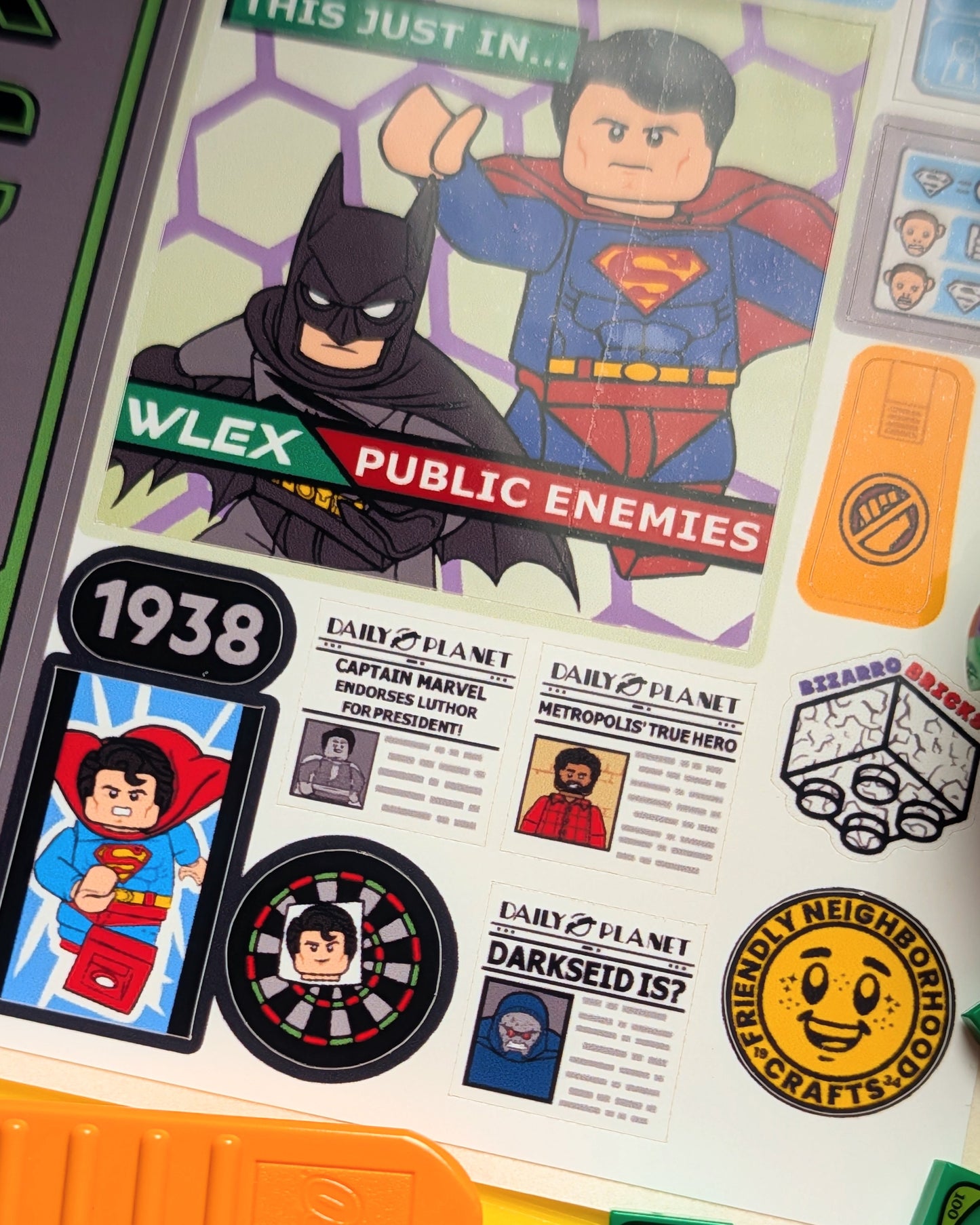 "CORP REBRAND" Stickers