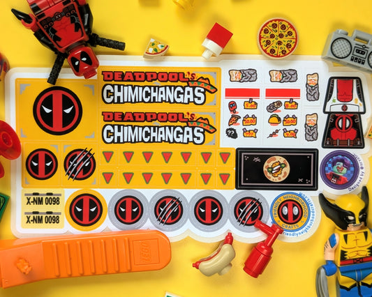 "MARVELOUS TRUCK BUNDLE" (Stickers +Instructions)