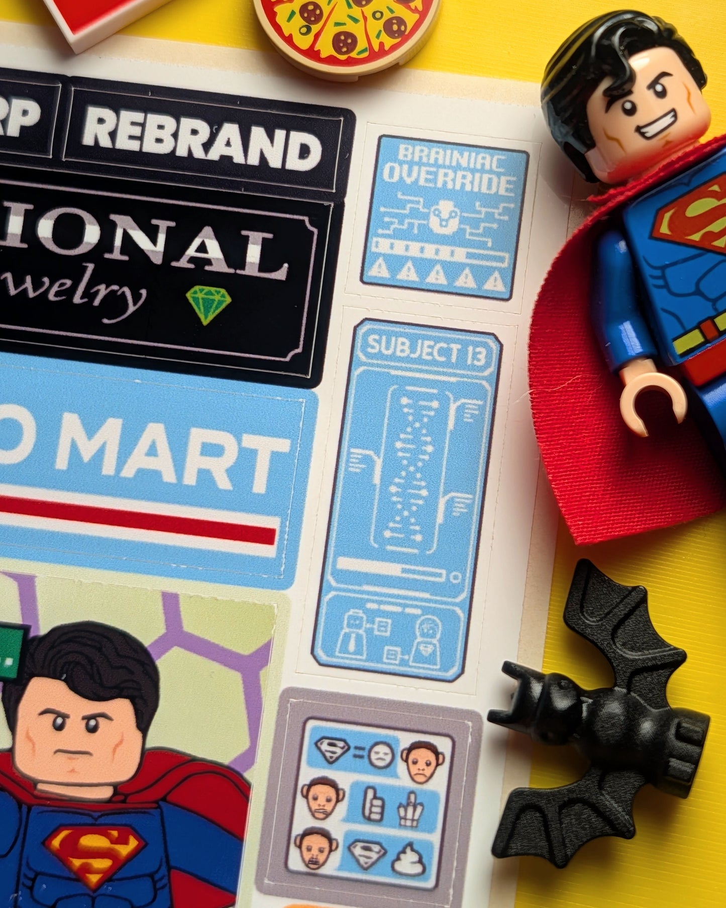 "CORP REBRAND" Stickers