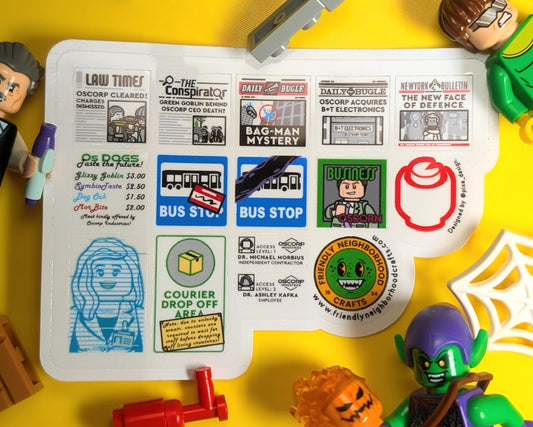 "OSCORP TOWER STREET-LEVEL (1b)" Stickers
