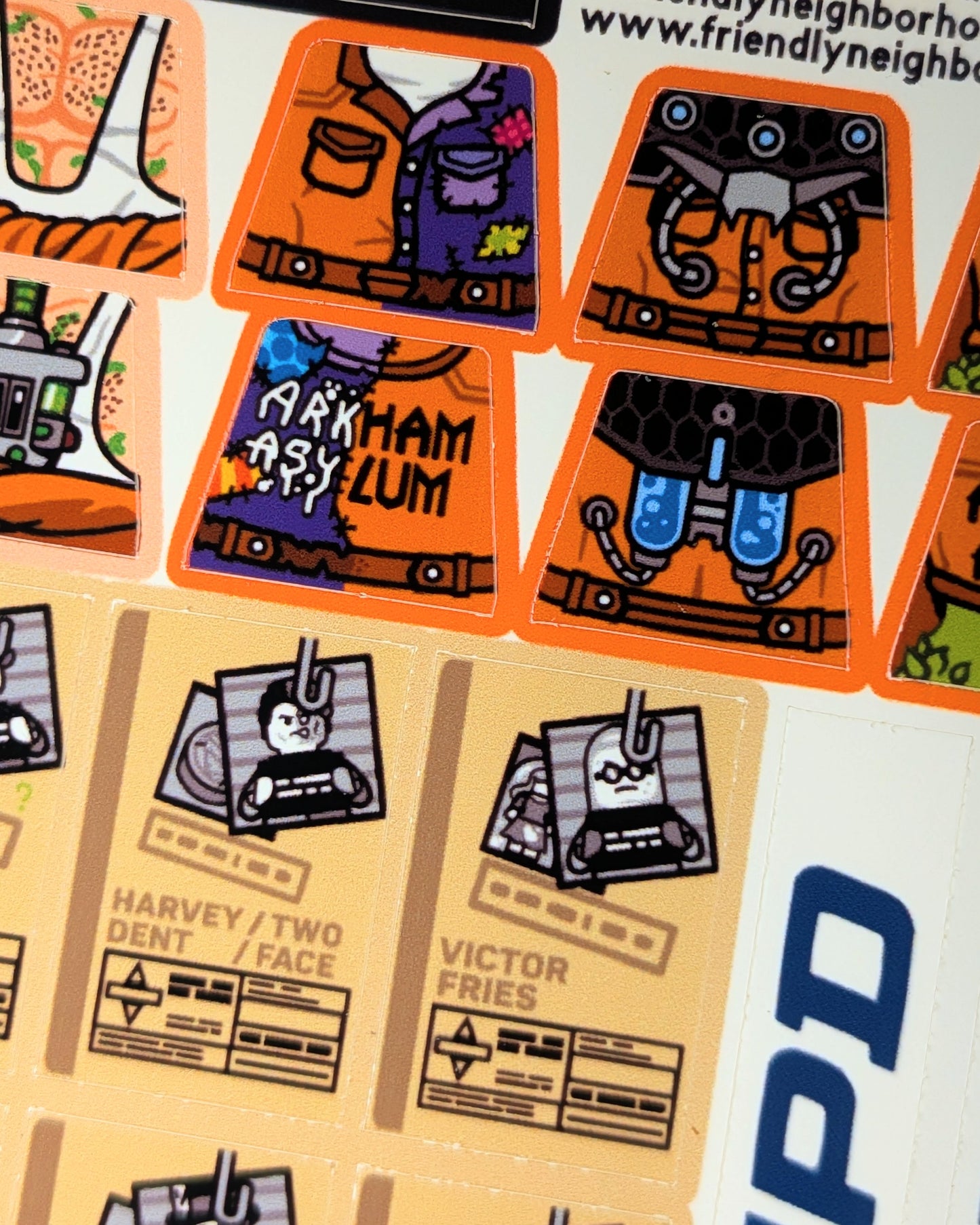 "ASYLUM INMATES" Stickers