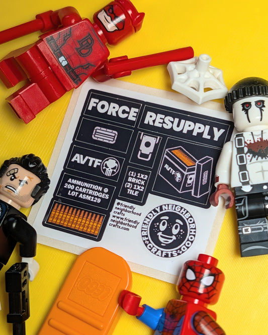"FORCE RESUPPLY" Stickers