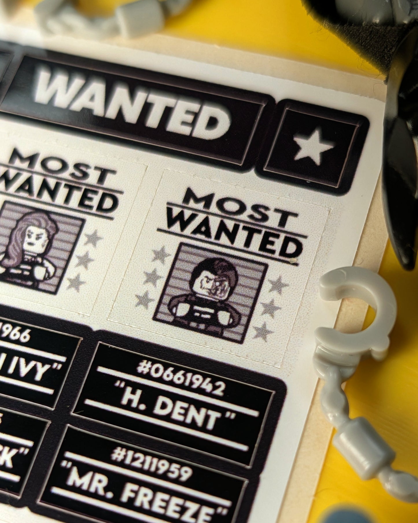 "MOST WANTED" Stickers