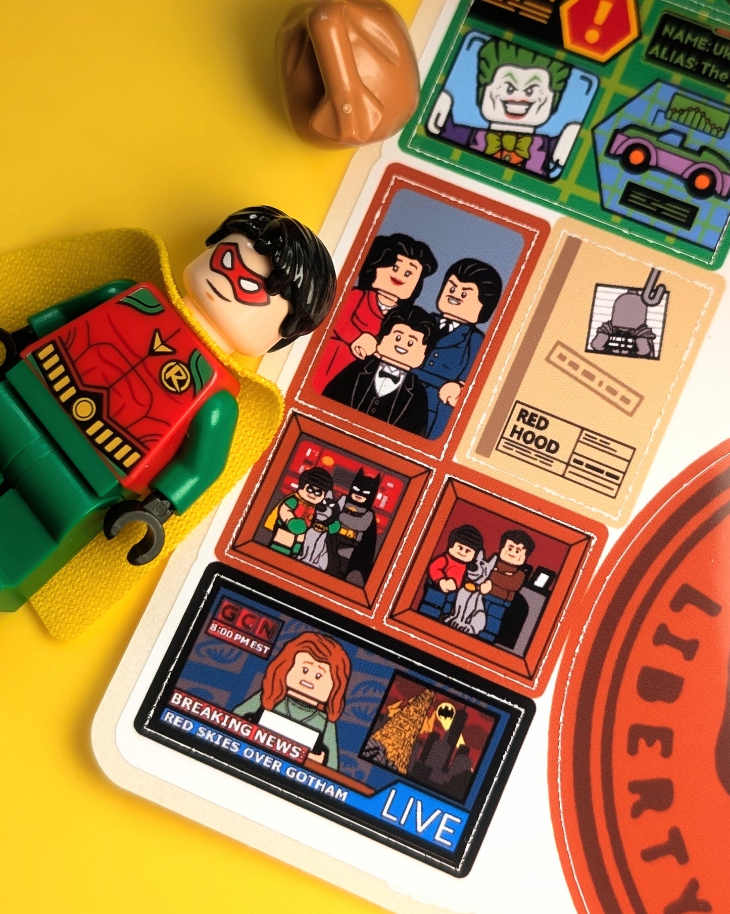"BAT MONITORS" Stickers