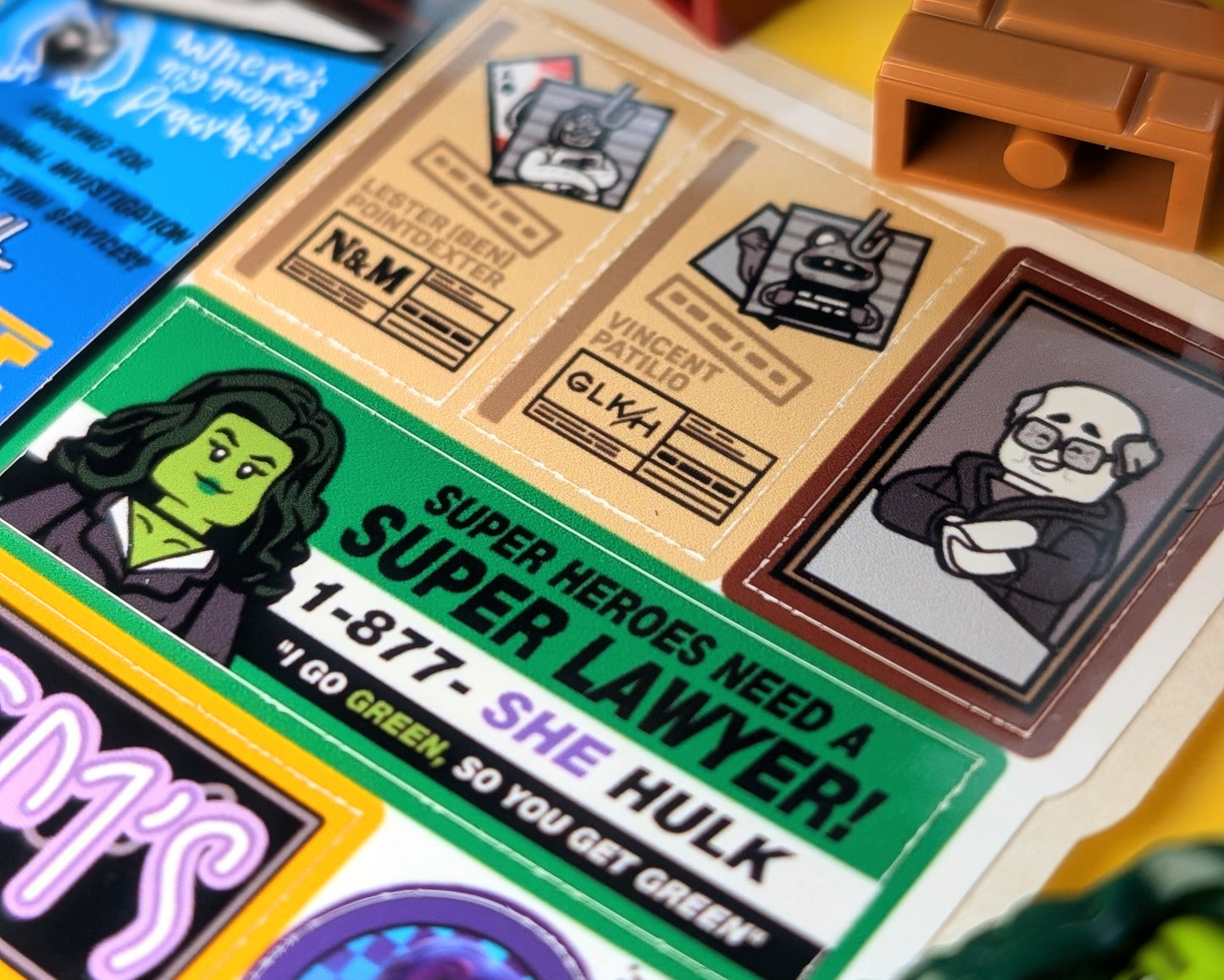"HIRE A HERO" Stickers