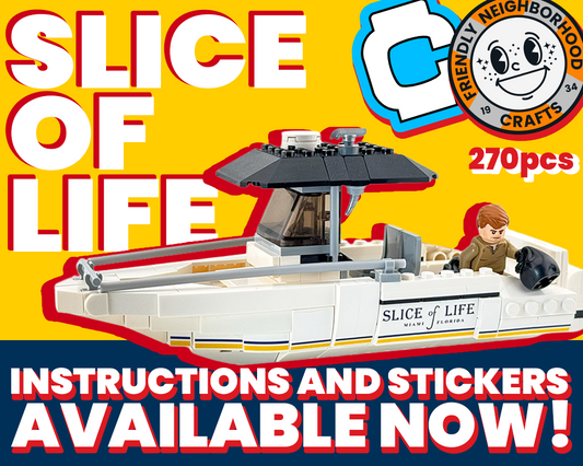 "SLICE OF LIFE" Stickers + INSTRUCTIONS