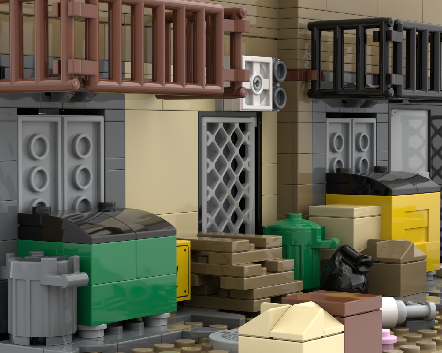 LEGO MOC Daredevil Born Again NELSON MURDOCK AND PAGE INSTRUCTIONS + parts list DIGITAL DOWNLOAD