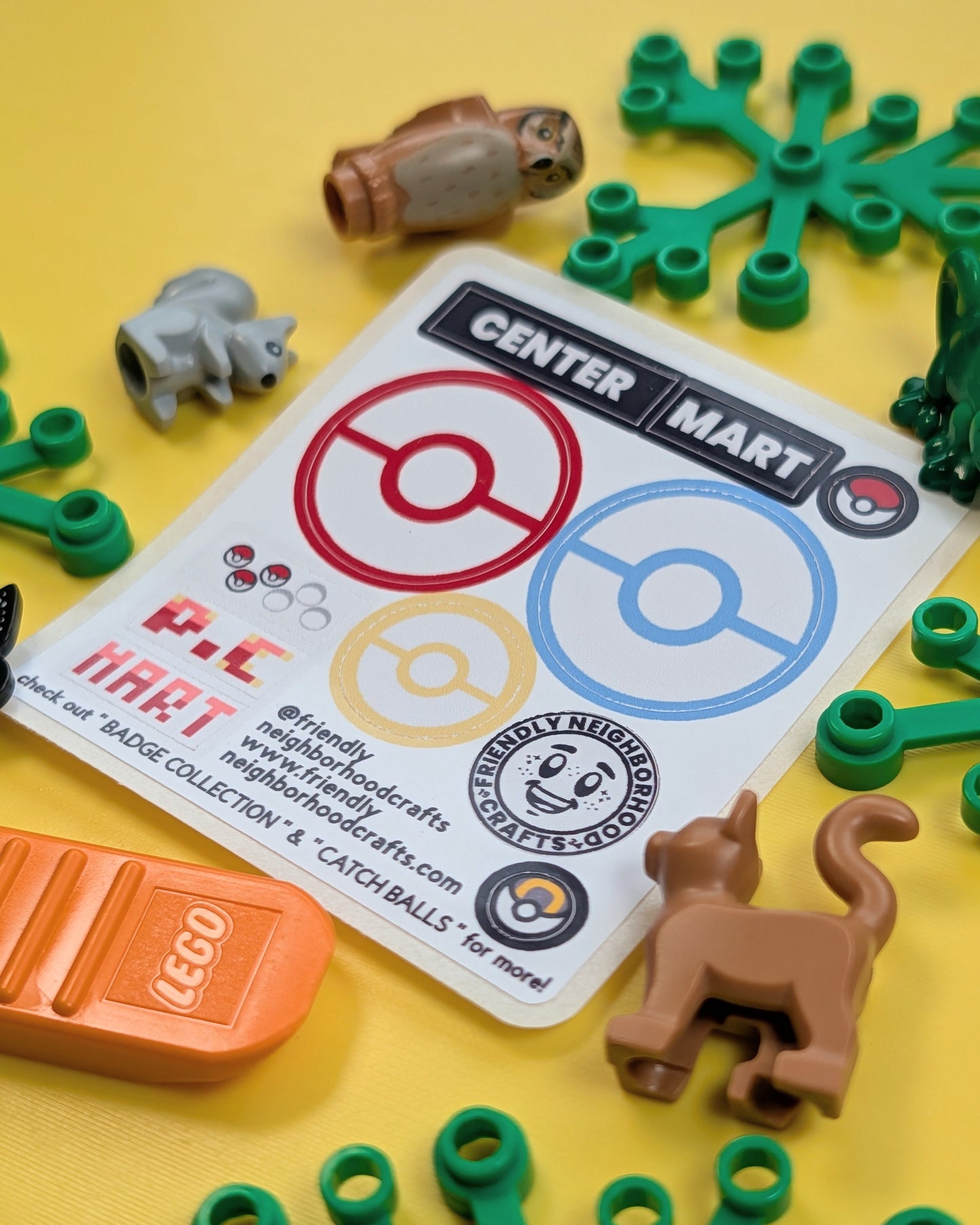 "CENTER MART" Stickers