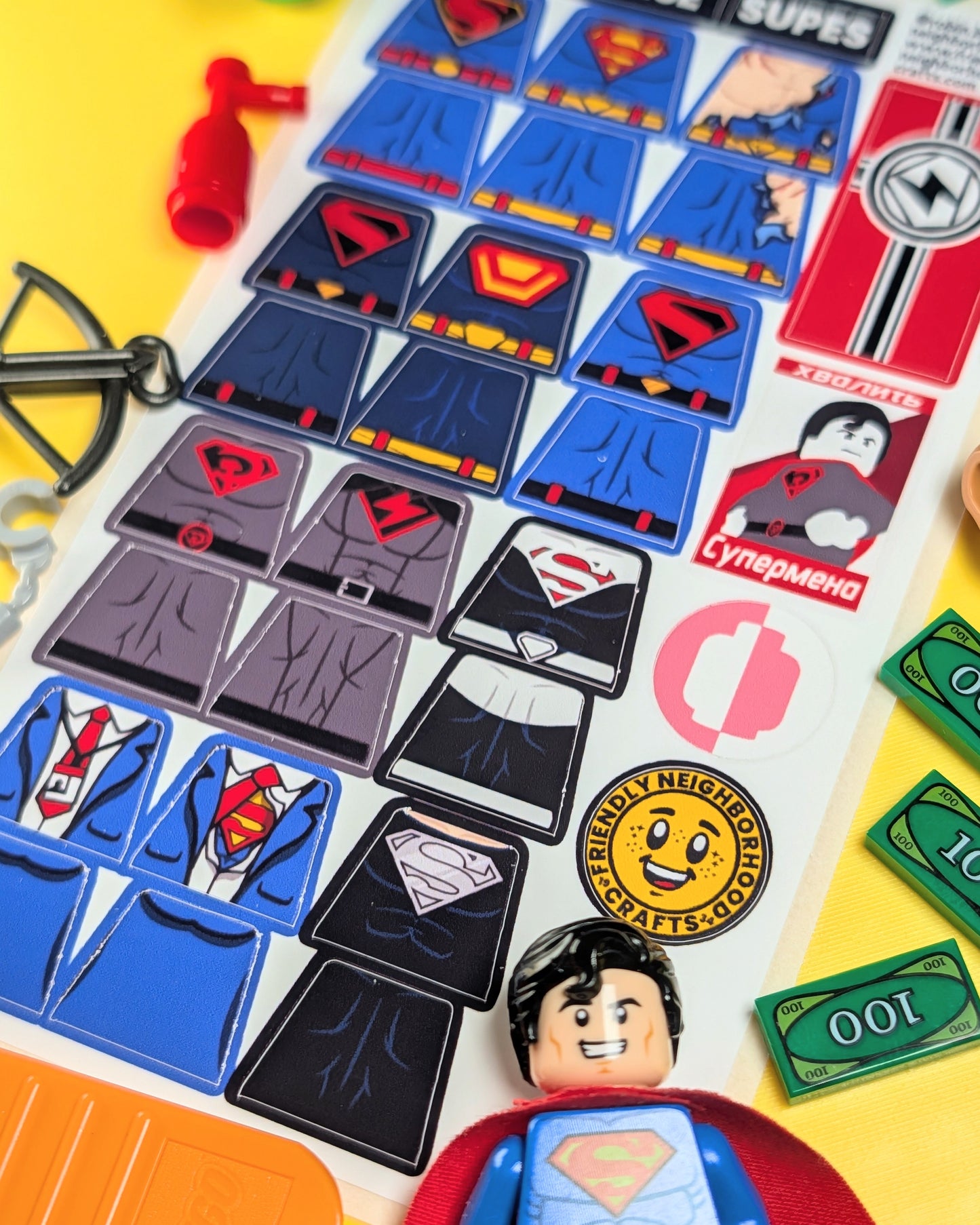 "MULTIVERSE SUPES" Stickers