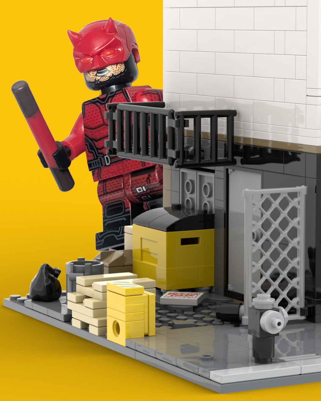 LEGO MOC Daredevil Born Again JOSIE'S INSTRUCTIONS + parts list DIGITAL DOWNLOAD