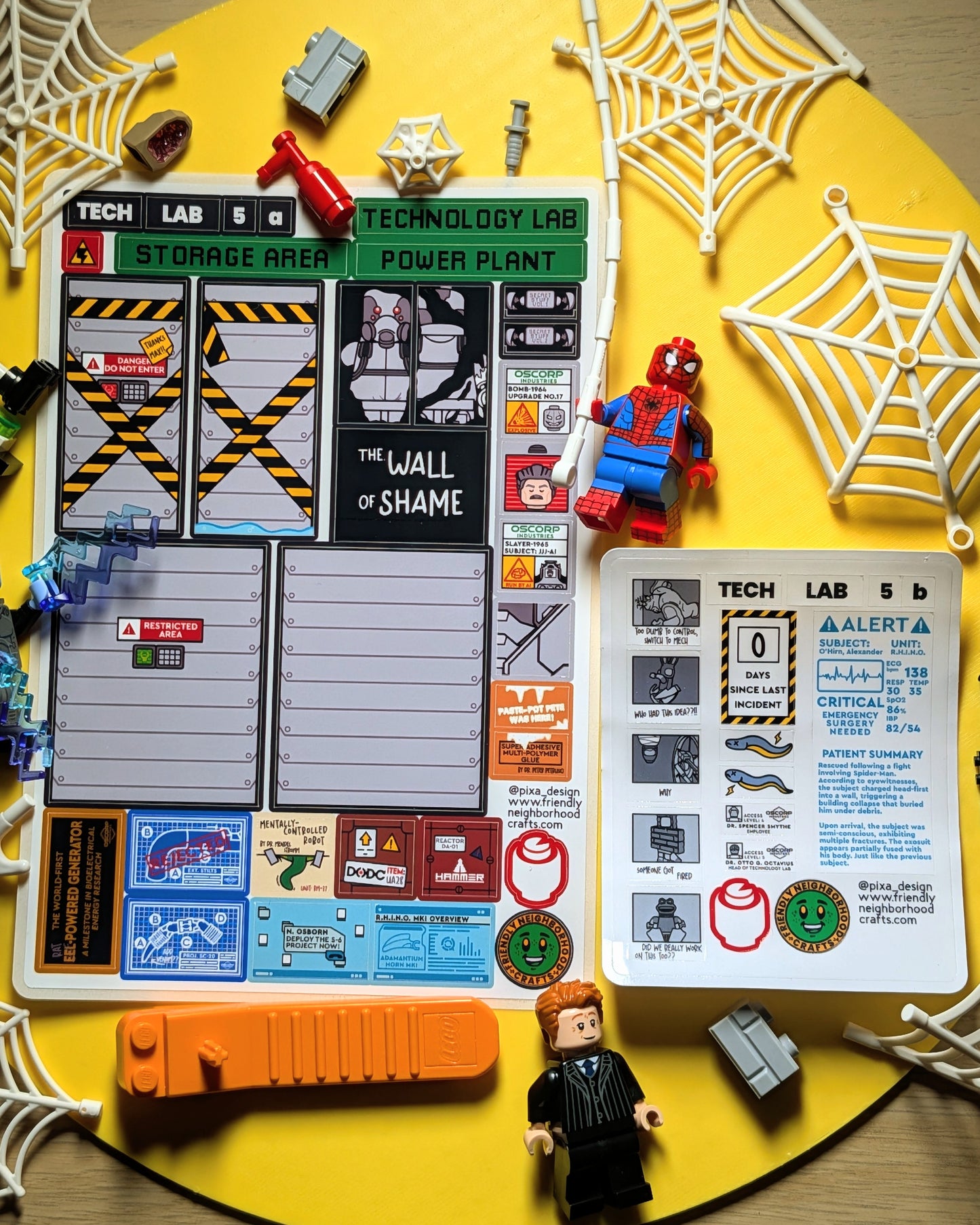 "CORP TECH LAB" Stickers