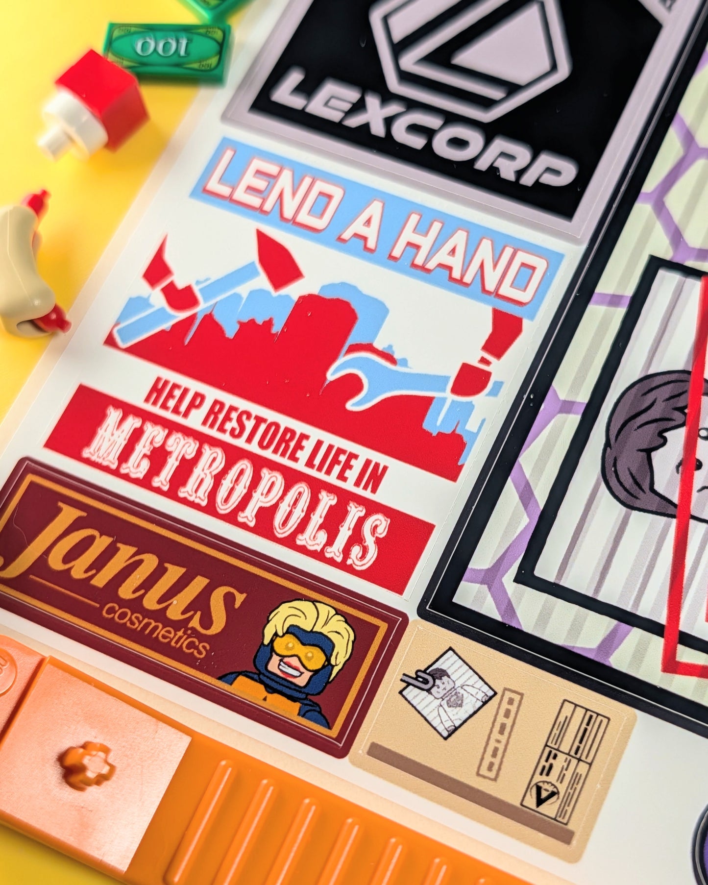 "CORP OF TOMORROW" Stickers