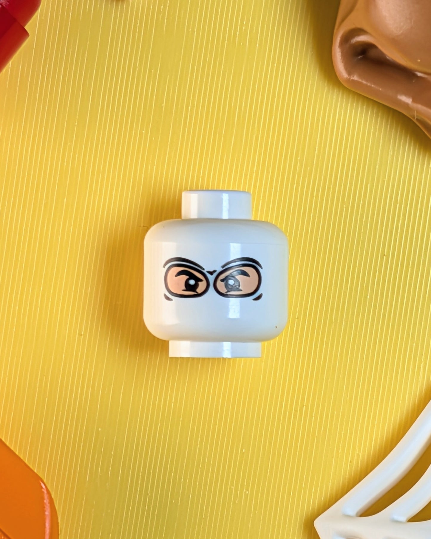 "HE WHO IS WITHOUT SIN" Pad Printed Head