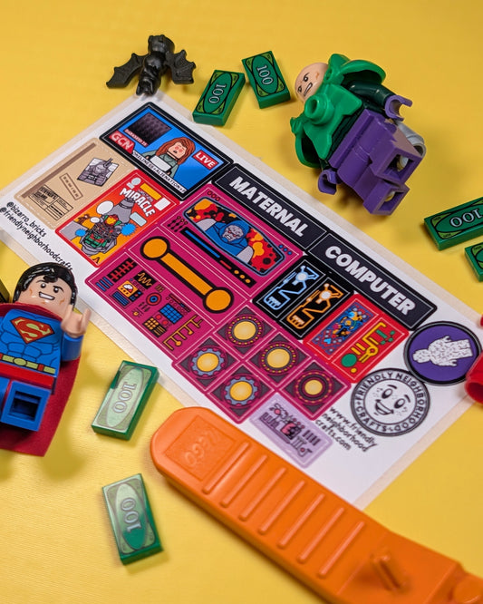 "MATERNAL COMPUTER" Stickers