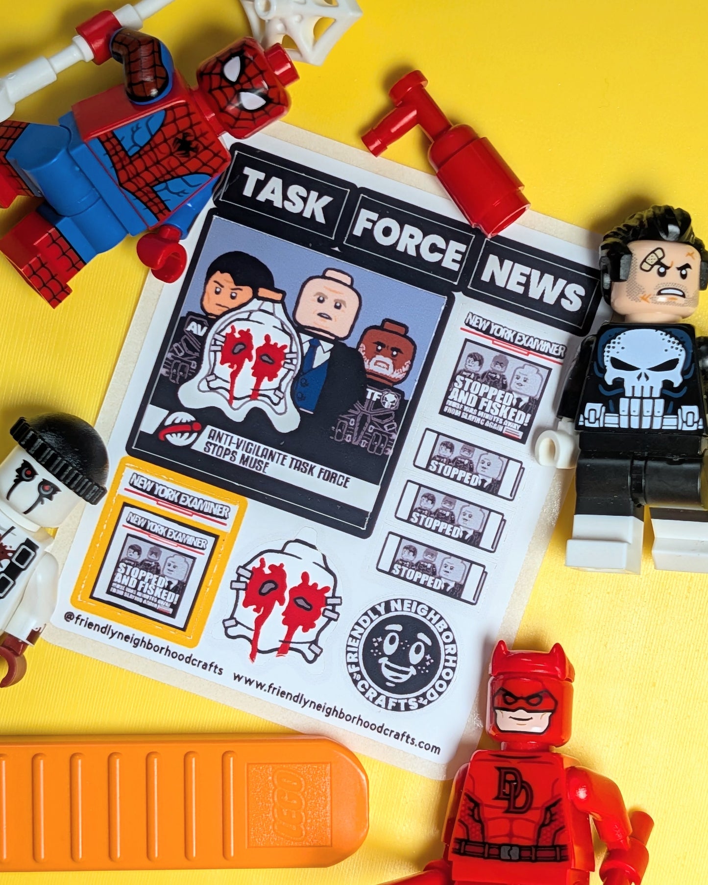 "TASK FORCE NEWS" Stickers