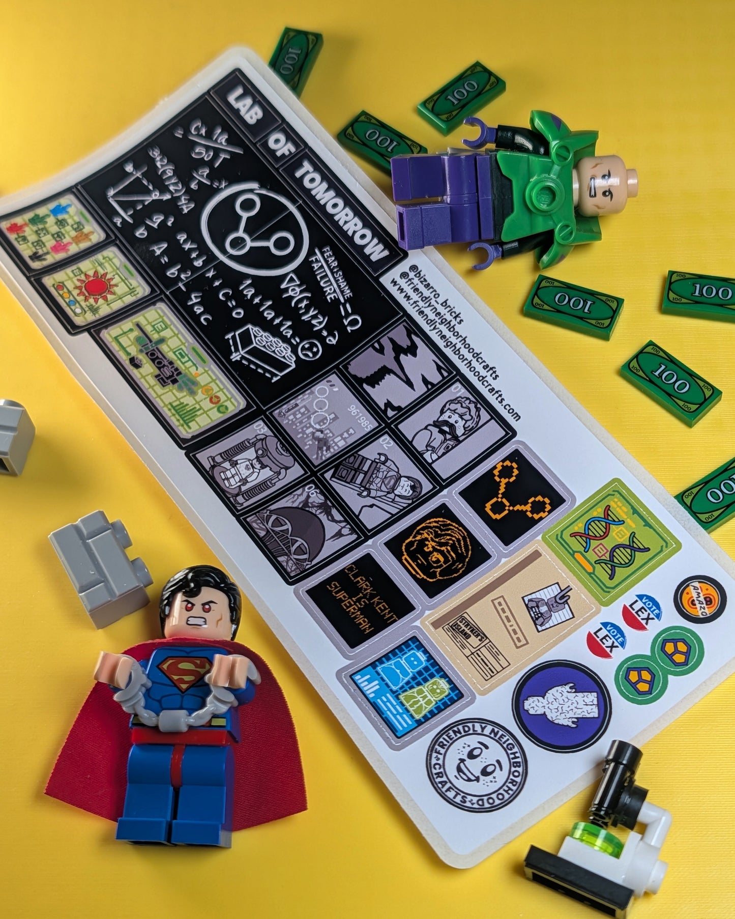 "LAB OF TOMORROW" Stickers