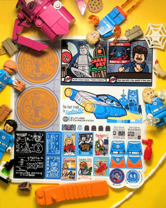 "FANTASTIC FAMILY" Stickers