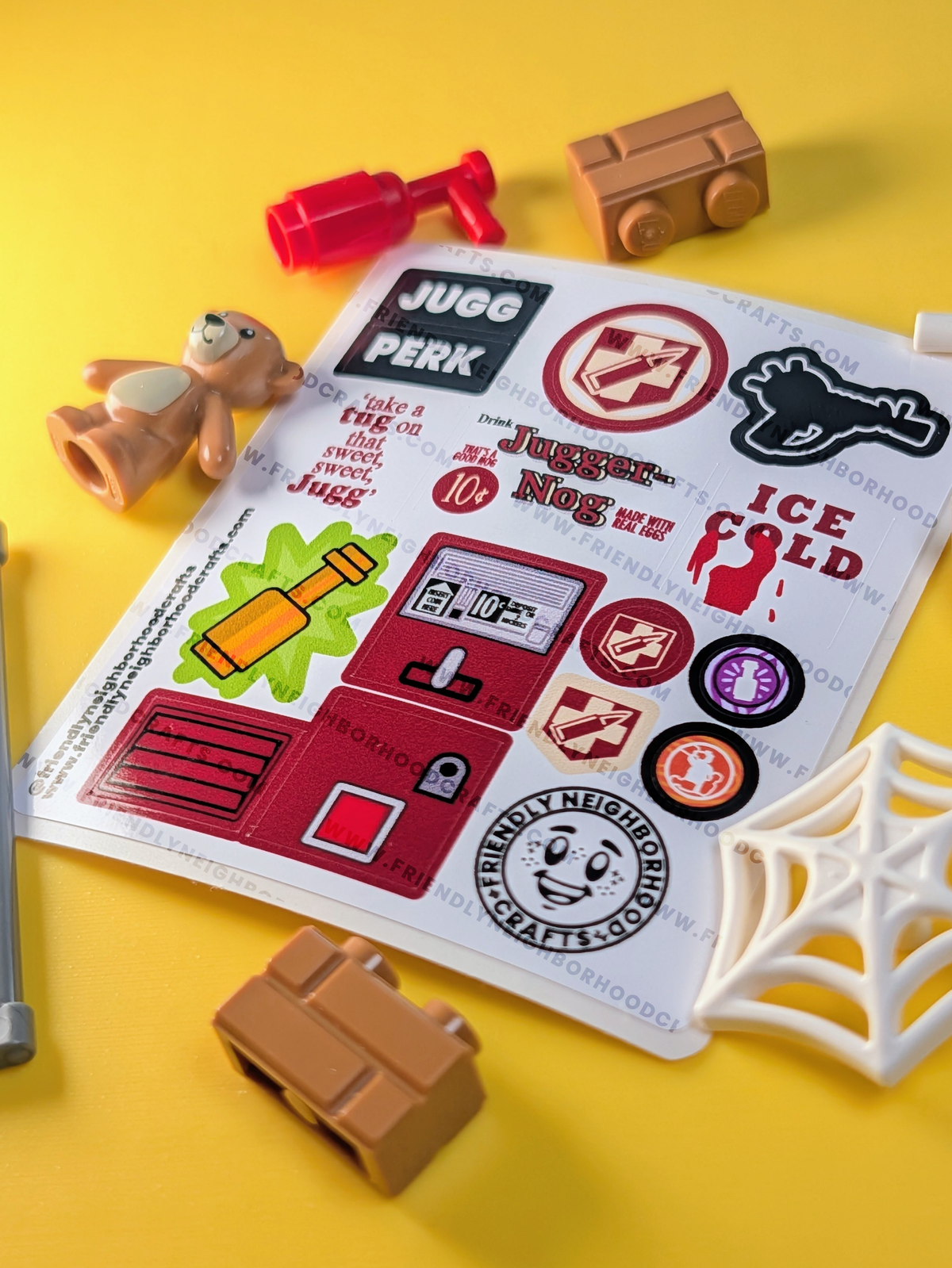 "JUGG PERK" Stickers