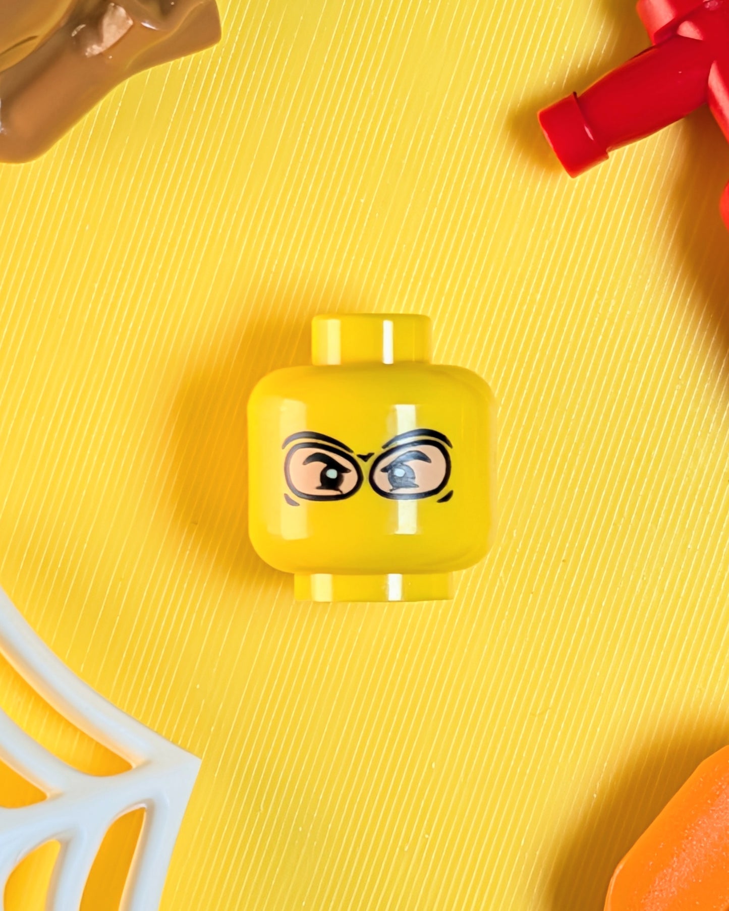 "HE WHO IS WITHOUT SIN" Pad Printed Head