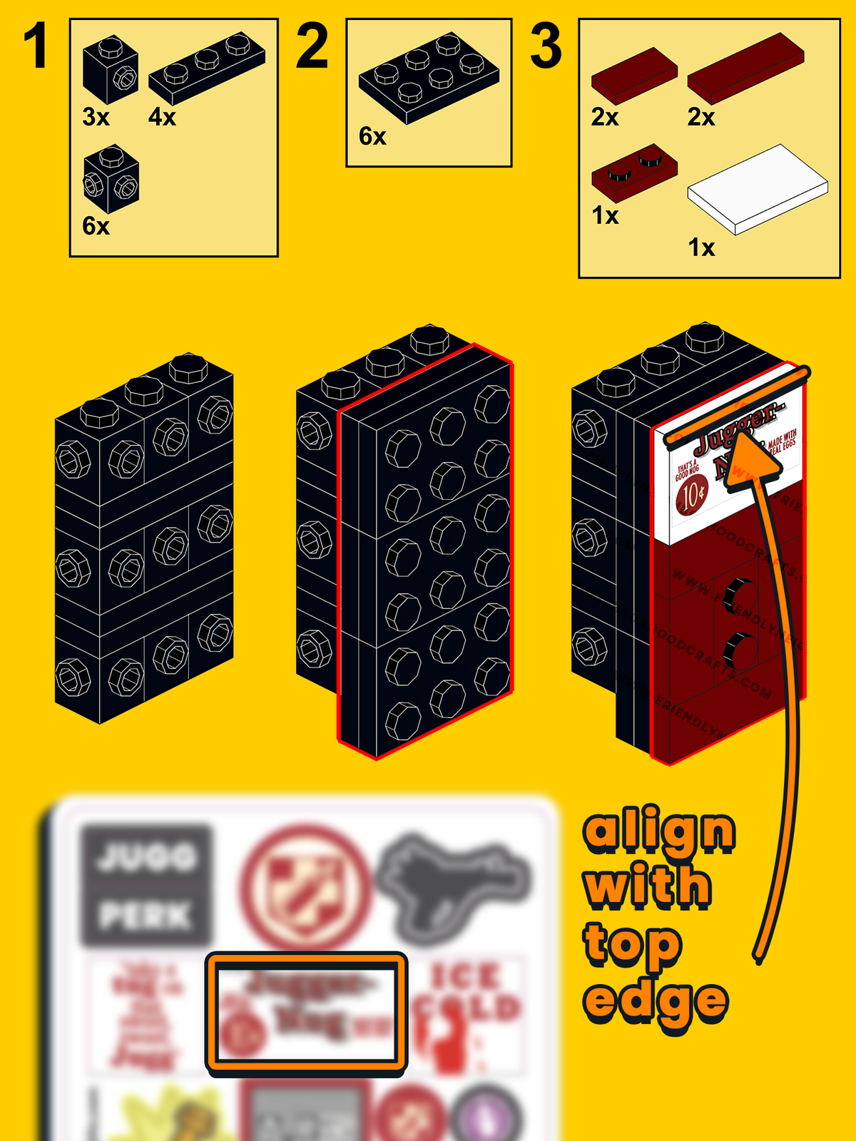 "JUGG PERK" Stickers