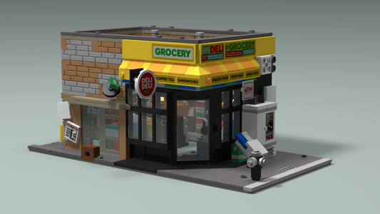 LEGO MOC Miles Vs. Spot Spider-Verse Bodega 76311 INSTRUCTIONS (digital)