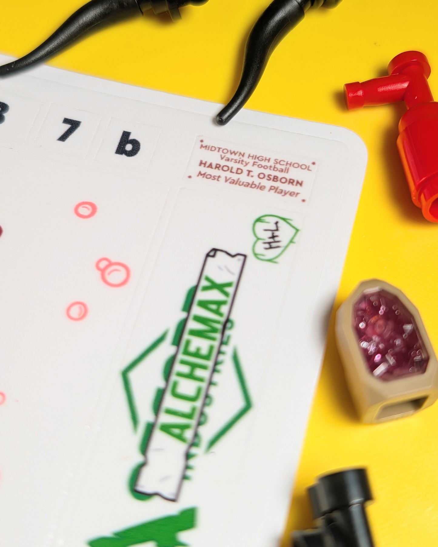 "HEIR'S LAB" Stickers