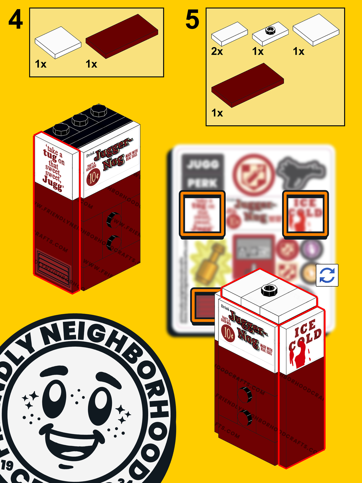 "JUGG PERK" Stickers