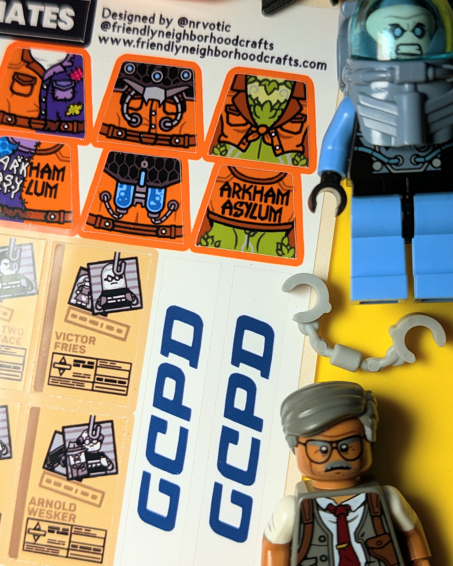 "ASYLUM INMATES" Stickers