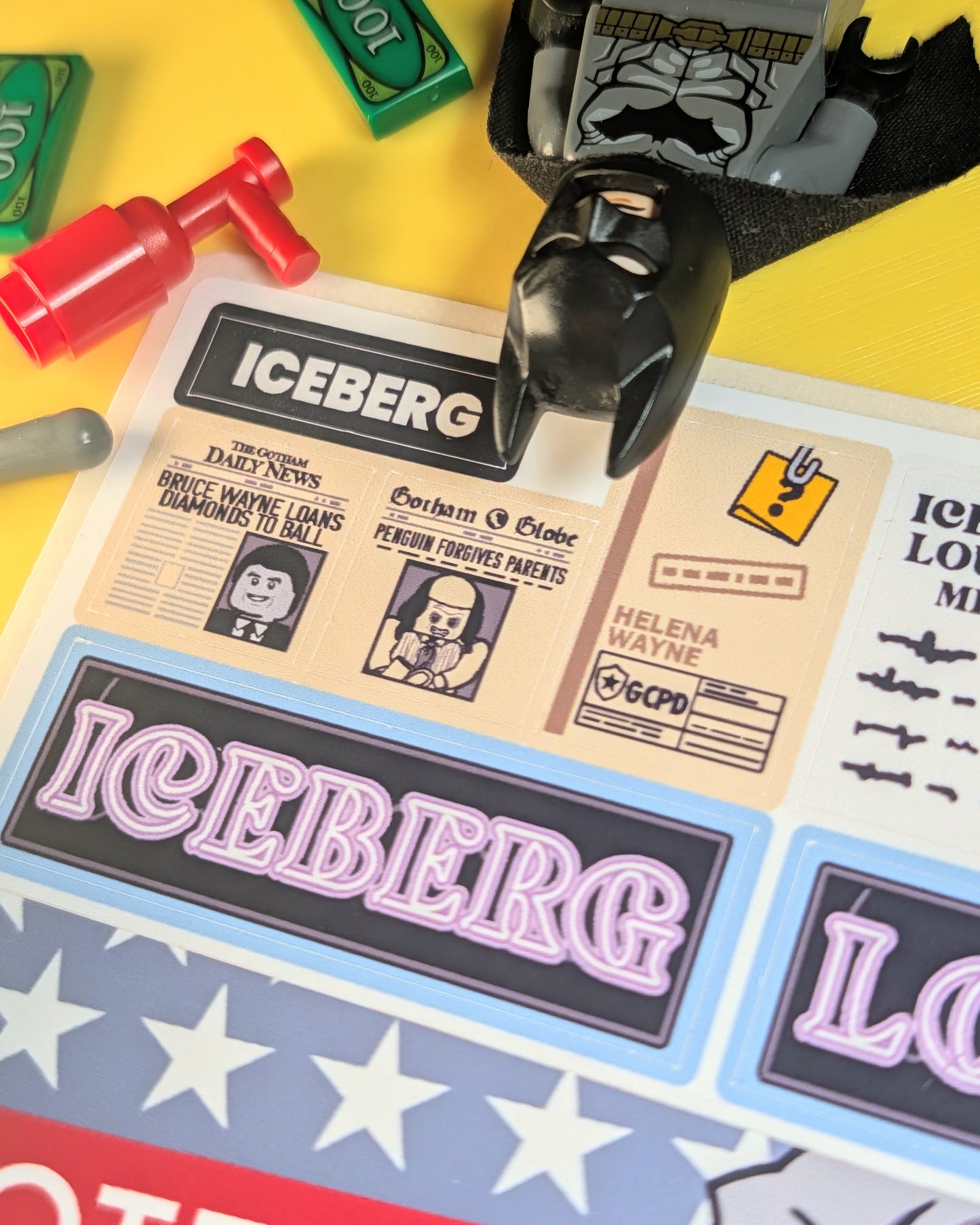"ICEBERG" Stickers