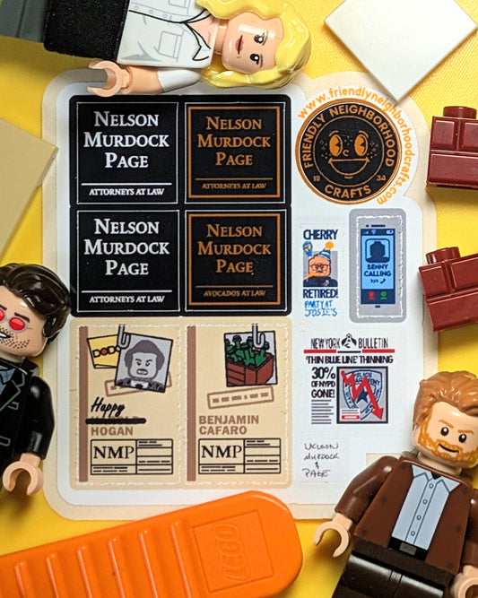 "NM AND P" Stickers