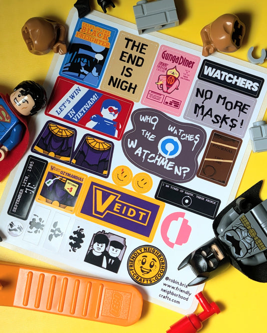 "WATCHERS" Stickers