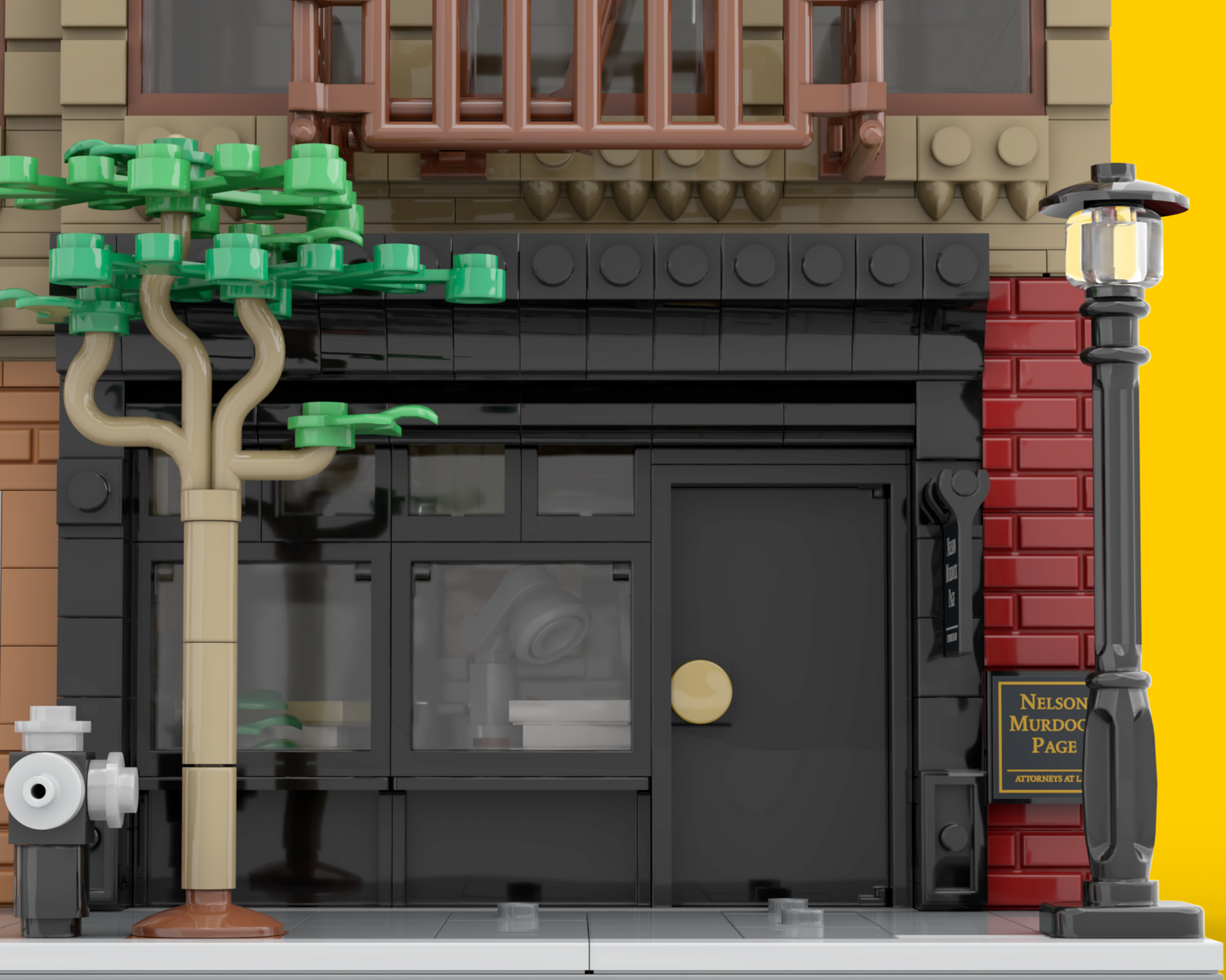 LEGO MOC Daredevil Born Again NELSON MURDOCK AND PAGE INSTRUCTIONS + parts list DIGITAL DOWNLOAD