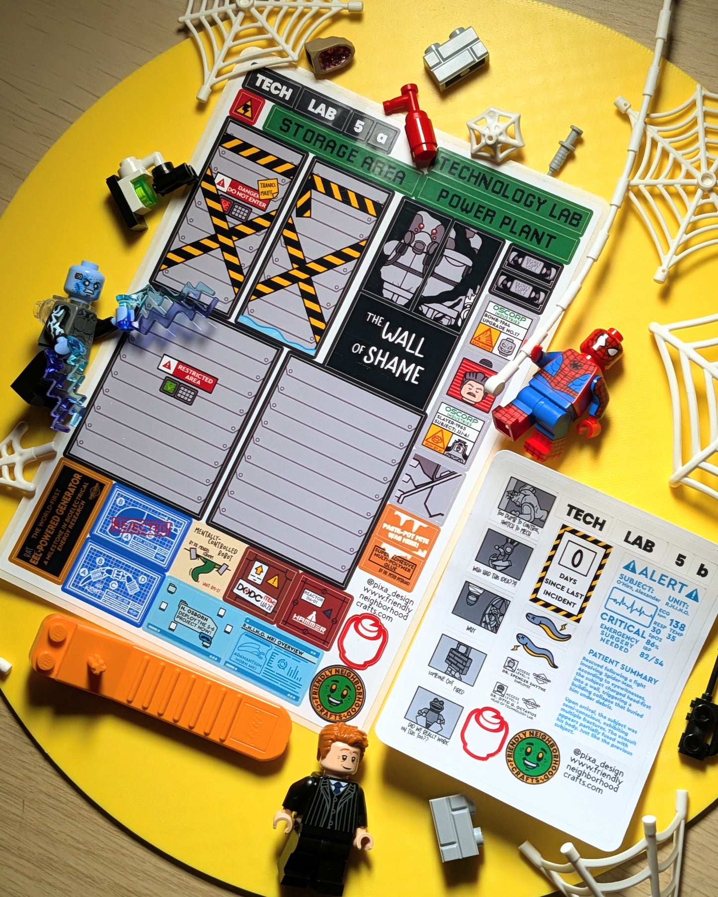 "CORP TECH LAB" Stickers