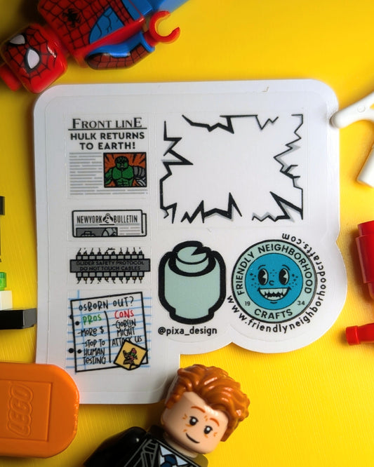 "OSCORP TOWER WORKPLACE (3b)" Stickers