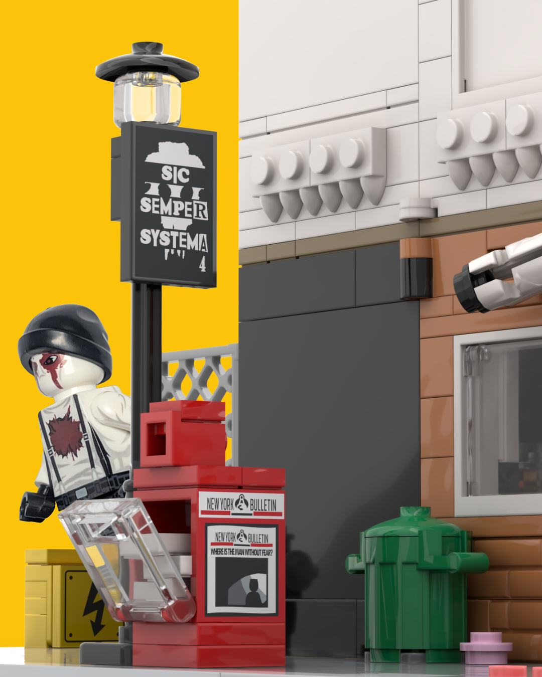 LEGO MOC Daredevil Born Again JOSIE'S INSTRUCTIONS + parts list DIGITAL DOWNLOAD