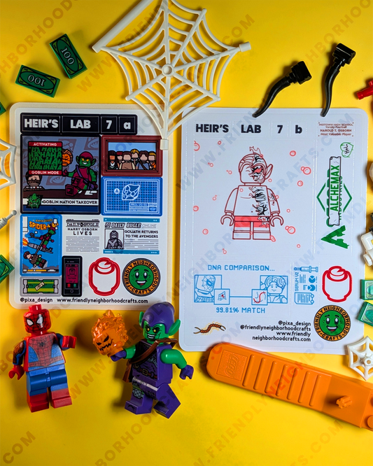 "HEIR'S LAB" Stickers