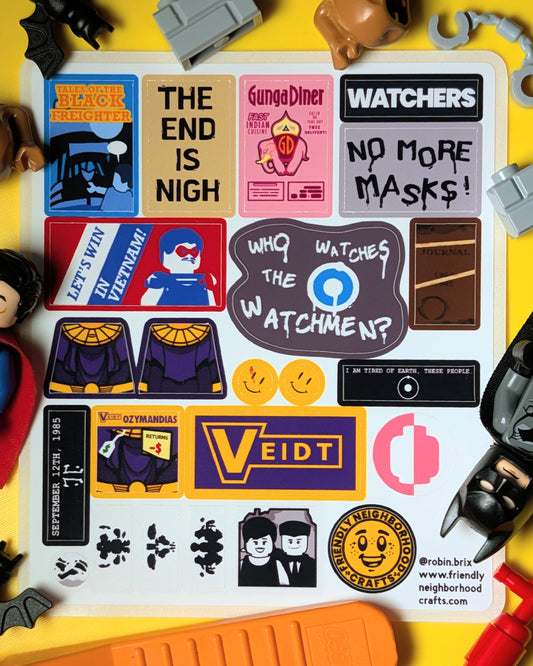 "WATCHERS" Stickers
